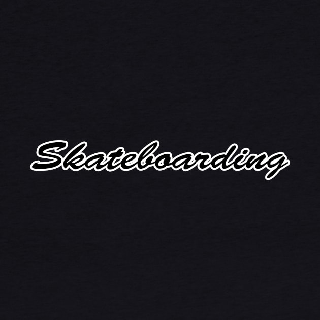 Skateboarding by lenn